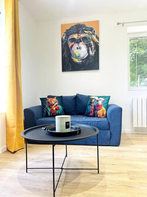 Jungle Appartement Avec Terrasse Laon Extérieur photo